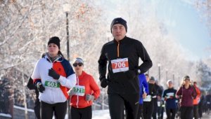Ежегодный зимний забег Winter Run 2023 пройдет в Алматы