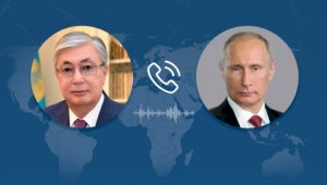 Токаев и Путин обсудили сотрудничество в энергетике, логистике и торговле