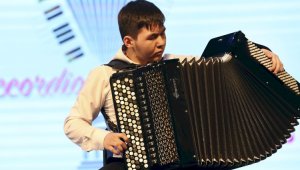 В Алматы состоялся конкурс юных баянистов и аккордеонистов