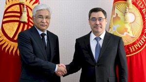 Президент Кыргызстана принял генсека ОДКБ Имангали Тасмагамбетова