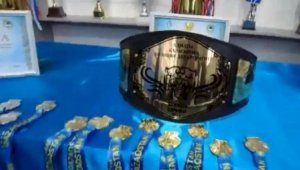 В Алматы стал известен обладатель чемпионского пояса «Полиция Барысы-2023»