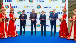 В Астане открылся первый в Казахстане и самый крупный в СНГ фулфилмент-центр OZON