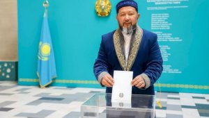 Наурызбай Хаджи Таганули: Я проголосовал за единство и будущее Казахстана