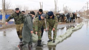 В Актюбинской области продолжаются противопаводковые работы