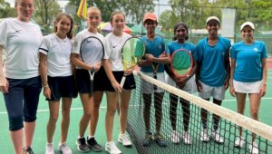 Казахстанские теннисистки пробились в полуфинал квалификации ЧМ до 14 лет