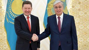 Президент Казахстана принял главу «Газпрома» Алексея Миллера