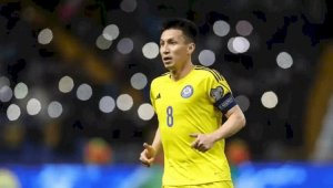 Гол капитана сборной Казахстана официально признали лучшим в УЕФА