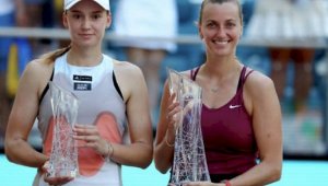 Елена Рыбакина уступила чешской теннисистке в финале Miami Open
