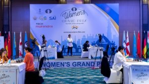Бибисара Ассаубаева стала единоличным лидером Гран-при в Индии
