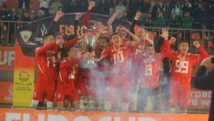 Сборная Казахстана по мини-футболу стала чемпионом Европы на турнире в Молдове