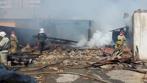 В Кызылорде взорвался частный дом