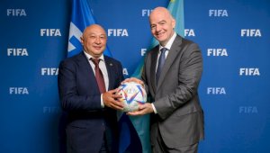 Президент ФИФА посетит Казахстан в начале мая
