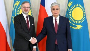 Президент РК обсудил экономическое сотрудничество с Премьер-министром Чехии