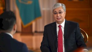 Президент Казахстана дал интервью китайскому телеканалу CCTV