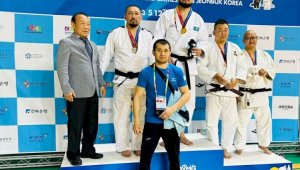 Пять медалей выиграли карагандинские дзюдоисты на турнире в  Южной Корее