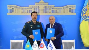 В казахстанской армии идет популяризация футбола