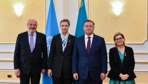 В МИД РК состоялась встреча с руководством структур ООН в Казахстане