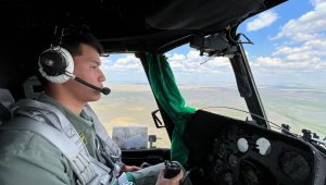 Курсанты-вертолетчики выполнили полеты в условиях ограниченной видимости