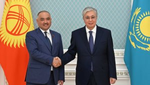 Президент Казахстана принял председателя Жогорку Кенеша Кыргызстана