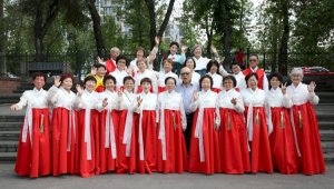 Корейскому народному хору «Родина» в этом году исполнился 31 год