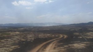 Пожар в Шетском районе Карагандинской области: открытых очагов горения нет