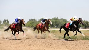 В Алматы состоялись классические конные скачки