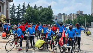 Стартовал велопробег дружбы «Сиань – Алматы»