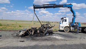 Три человека погибли в ДТП в Актюбинской области