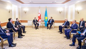 Главы правительств Казахстана и Грузии провели встречу в Алматы