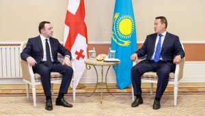 Главы правительств Казахстана и Грузии провели встречу в Алматы
