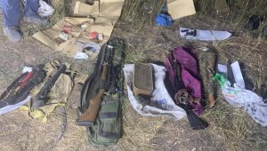 Схрон с оружием обнаружили на окраине Караганды