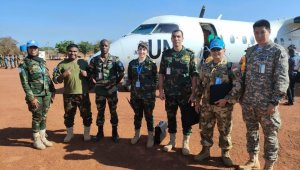 Проведена ротация казахстанских миротворцев в Центральноафриканской Республике