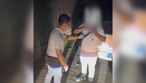 Кладмена на самокате задержали полицейские в Шымкенте