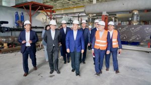 Премьер проверил строительство ТЭЦ-3 и газовых теплостанций в Астане