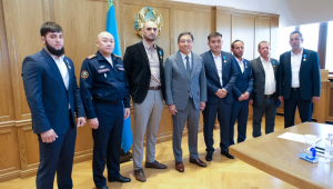 В Алматы от имени Президента РК наградили граждан, спасших людей во время пожара в «Аккенте»