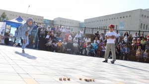 Национальной игрой асық ату отметили День спорта в Наурызбайском районе Алматы