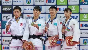 Казахстанские дзюдоисты завоевали медали высшей пробы на ЧМ в Хорватии