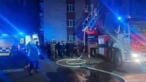 В ЗКО при пожаре эвакуировали 45 человек