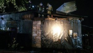 В Астане три человека погибли из-за пожара