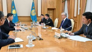 Токаеву рассказали о деятельности SINOPEC в Казахстане