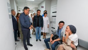 В Алматы открыли новый филиал поликлиники в микрорайоне Мамыр-5