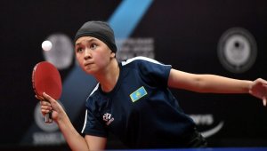 Юная алматинка завоевала бронзу на турнире по настольному теннису в Грузии