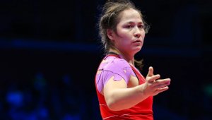 Казахстанка завоевала бронзу чемпионата мира по борьбе
