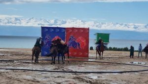 Чемпионат мира по борьбе на лошадях проходит в Кыргызстане