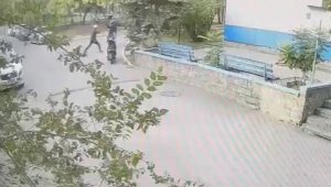 Дерзкое ограбление попало на камеру видеонаблюдения в Алматы
