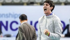 Мужская команда Казахстана по фехтованию завоевала бронзу Азиады