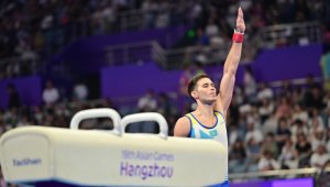 Казахстанский гимнаст завоевал бронзовую медаль Азиатских игр