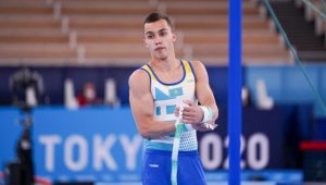 Казахстанский гимнаст завоевал олимпийскую лицензию в Париж