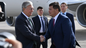 Президент прибыл с рабочим визитом в Кызылординскую область