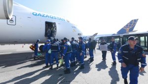 Казахстанские спасатели вылетели в Афганистан
